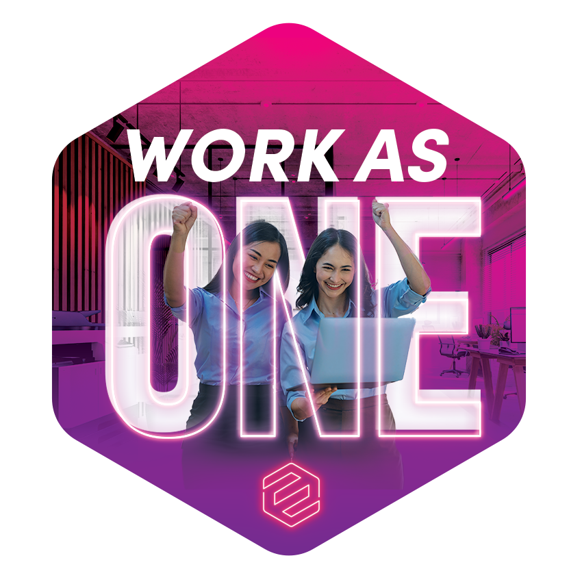 Work as one sticker 2024-11