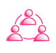 team connected resources icon thirdera pink (2)